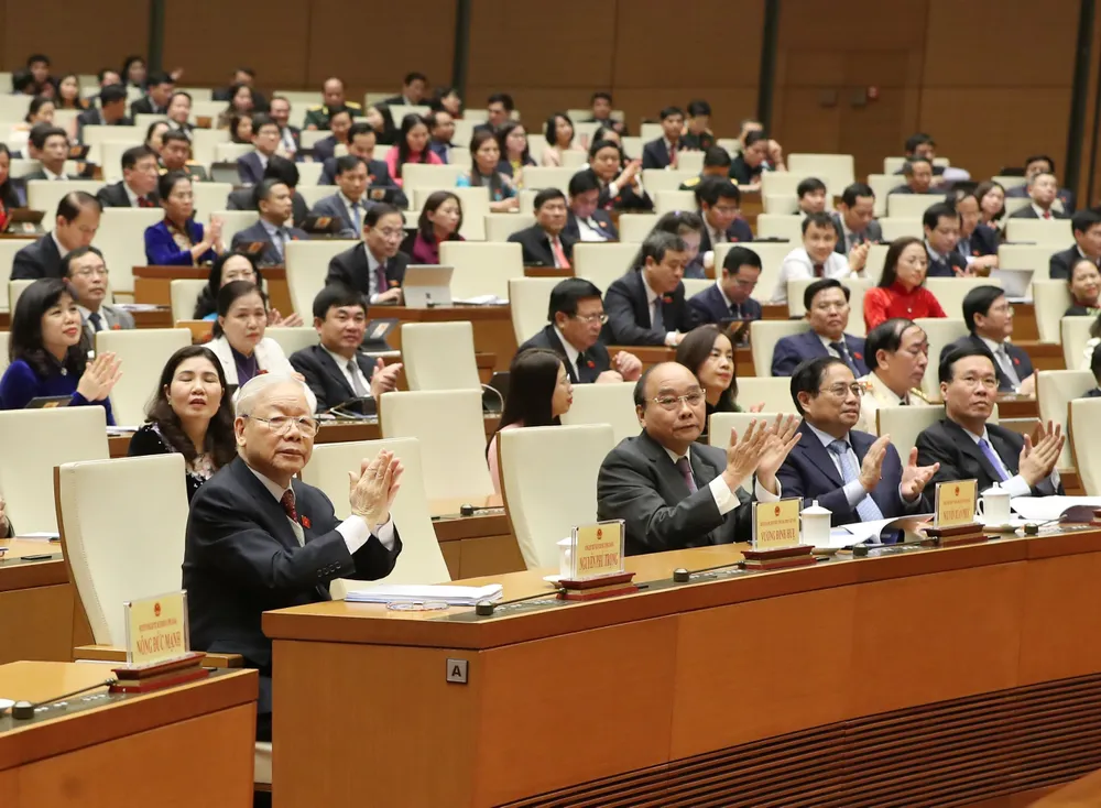 Quốc hội chiều 9-1. Ảnh: QUANG PHÚC Quốc hội chiều 9-1. Ảnh: QUANG PHÚC