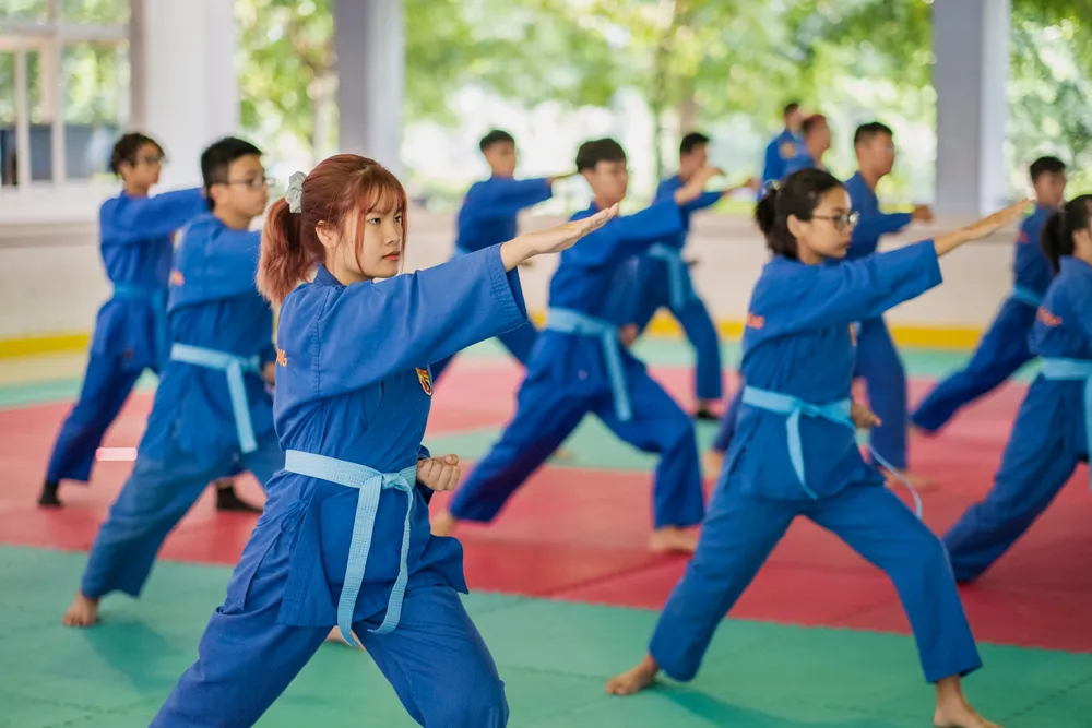 Học sinh học Vovinam