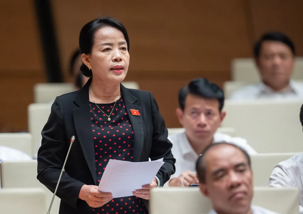 Đại biểu Nguyễn Thị Kim Thúy (Đà Nẵng). Ảnh: VIẾT CHUNG Đại biểu Nguyễn Thị Kim Thúy (Đà Nẵng). Ảnh: VIẾT CHUNG