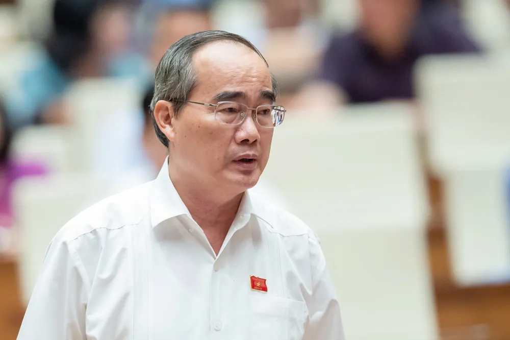 Đại biểu Nguyễn Thiện Nhân (TPHCM). Ảnh: QUANG PHÚC Đại biểu Nguyễn Thiện Nhân (TPHCM). Ảnh: QUANG PHÚC