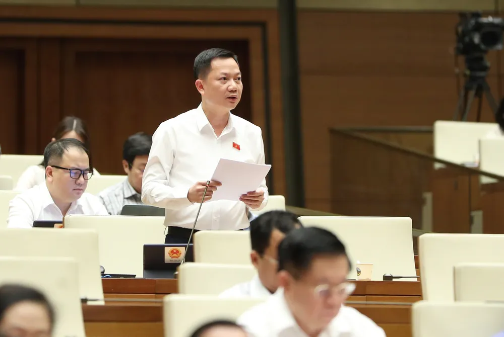 Đại biểu Trịnh Xuân An (Đồng Nai). Ảnh: QUANG PHÚC Đại biểu Trịnh Xuân An (Đồng Nai). Ảnh: QUANG PHÚC