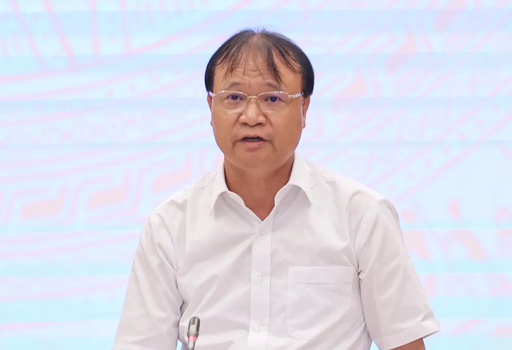 Thứ trưởng Bộ Công thương Đỗ Thắng Hải. Ảnh: VIẾT CHUNG