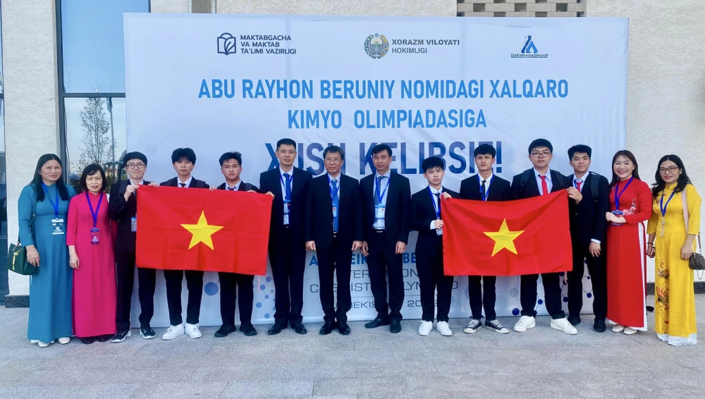 Việt Nam tham dự kỳ thi Olympic Hóa học quốc tế Abu Reikhan Beruniy