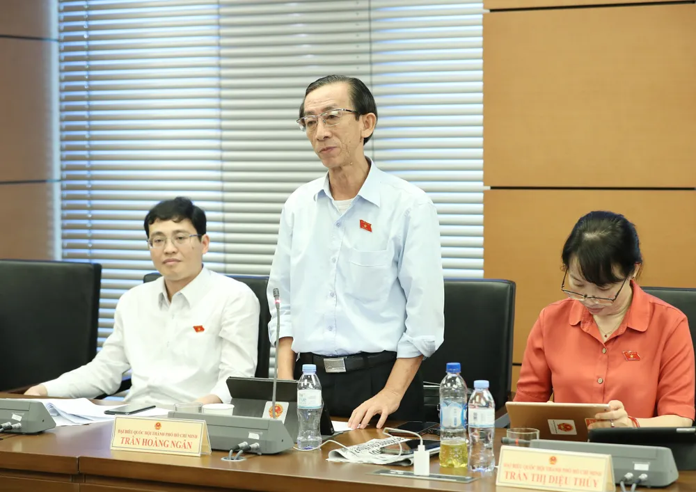 Đại biểu Trần Hoàng Ngân (TPHCM). Ảnh: QUANG PHÚC Đại biểu Trần Hoàng Ngân (TPHCM). Ảnh: QUANG PHÚC