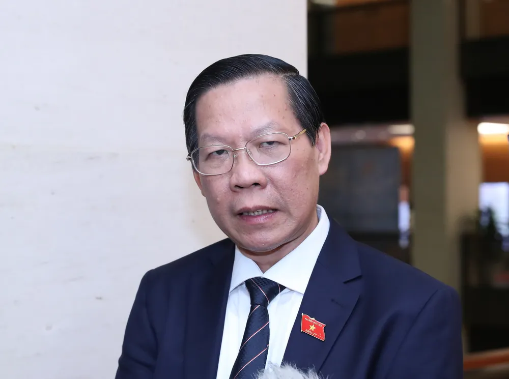 Chủ tịch UBND TPHCM Phan Văn Mãi. Ảnh: QUANG PHÚC Chủ tịch UBND TPHCM Phan Văn Mãi. Ảnh: QUANG PHÚC