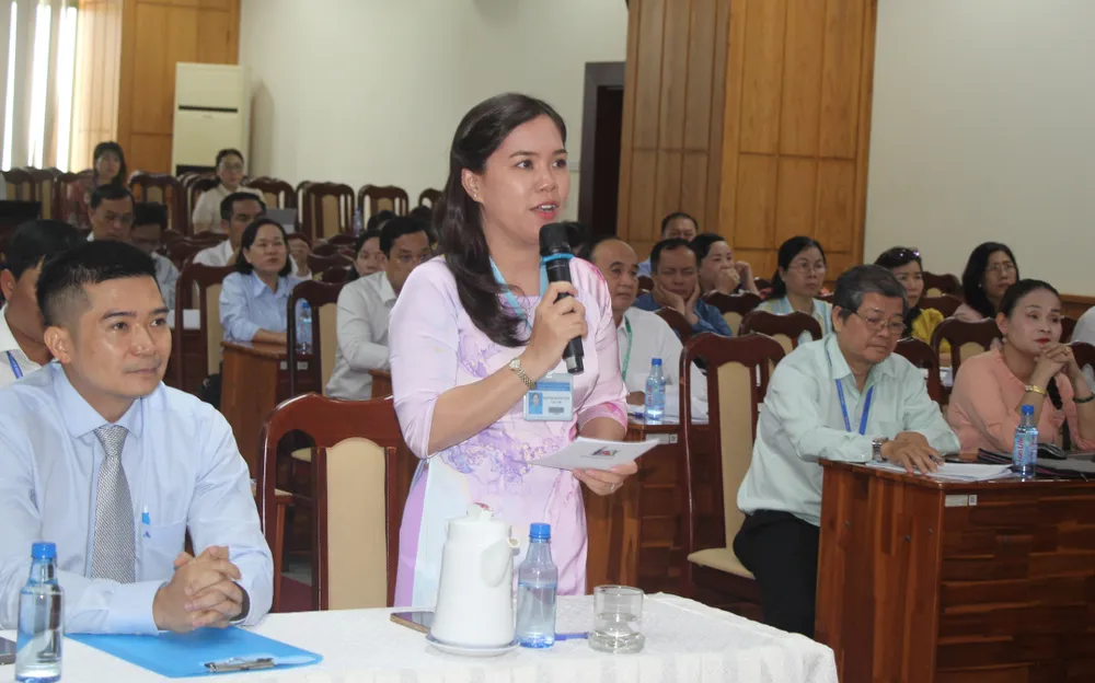 Cô Trần Thị Phương Thảo, Trường THCS Lê Anh Xuân, quận Tân Phú (TPHCM) gửi ý kiến đến Bộ trưởng Bộ GD-ĐT Cô Trần Thị Phương Thảo, Trường THCS Lê Anh Xuân, quận Tân Phú (TPHCM) gửi ý kiến đến Bộ trưởng Bộ GD-ĐT