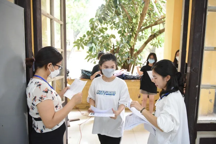 Thí sinh dự thi tốt nghiệp THPT năm 2023 Thí sinh dự thi tốt nghiệp THPT năm 2023