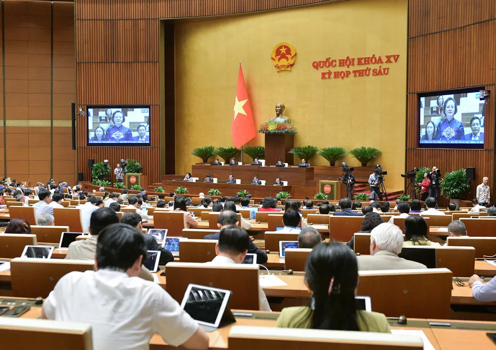 Quốc hội chất vấn đối với lĩnh vực nội chính, tư pháp Quốc hội chất vấn đối với lĩnh vực nội chính, tư pháp