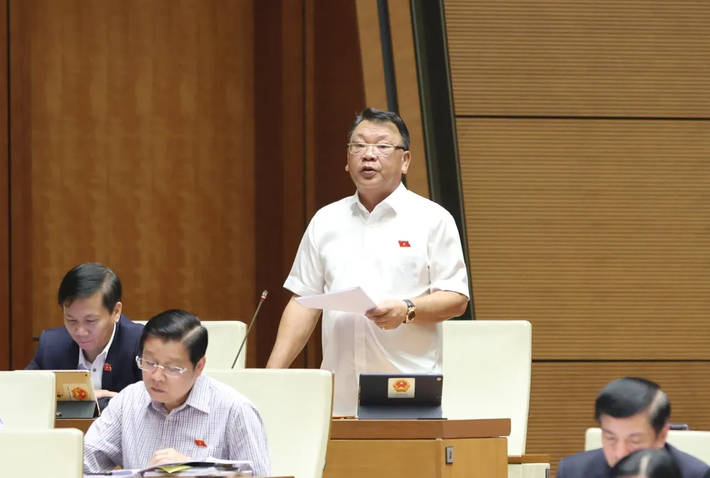 ĐB Nguyễn Tạo (Lâm Đồng). Ảnh: QUANG PHÚC