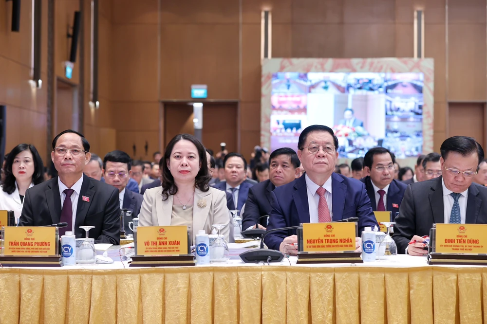Các đại biểu dự hội nghị. Ảnh: VIẾT CHUNG 7-2259.jpg