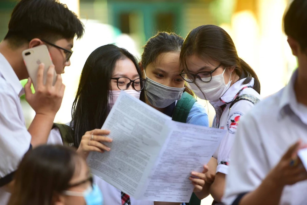 Học sinh tại TPHCM. Ảnh minh họa