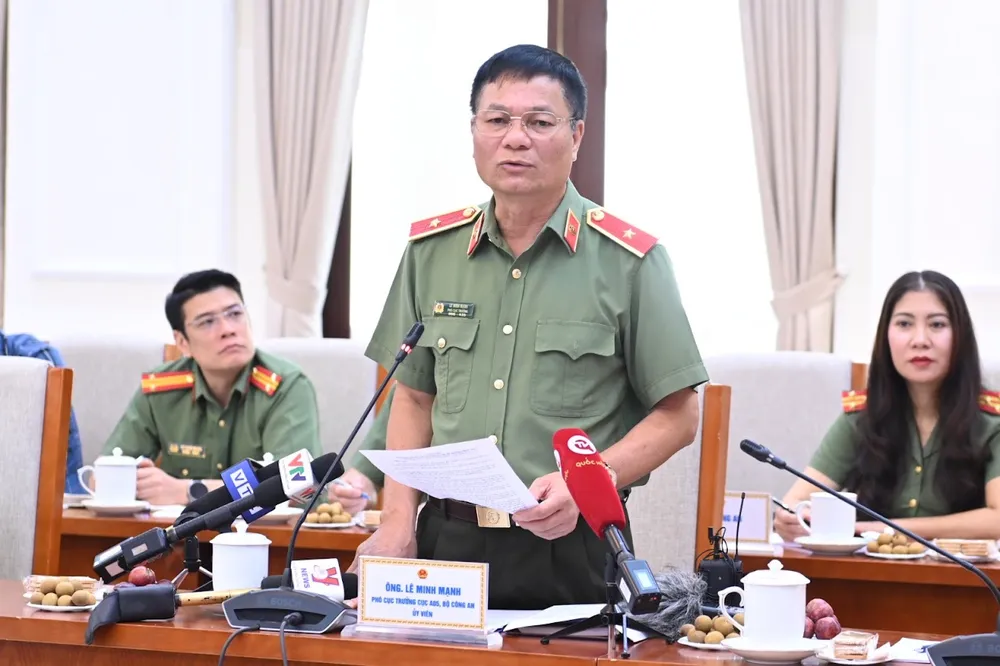Thiếu tướng Lê Minh Mạnh, Phó Cục trưởng Cục An ninh mạng và phòng chống tội phạm sử dụng công nghệ cao (A05, Bộ Công an) Ông Lê Minh Mạnh.jpg