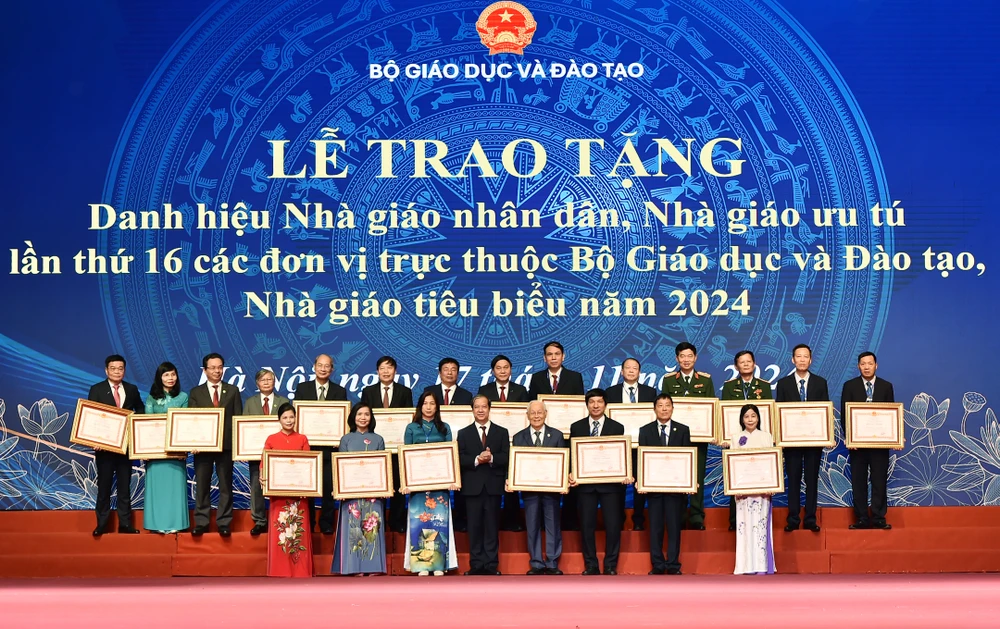 Một trong 10 thành tựu, hoạt động nổi bật của ngành giáo dục năm 2024