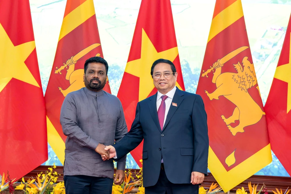 Tổng thống Sri Lanka: Có chính sách ưu tiên cho các nhà đầu tư Việt Nam sang Sri Lanka. Ảnh: ĐỖ TRUNG 4.jpg