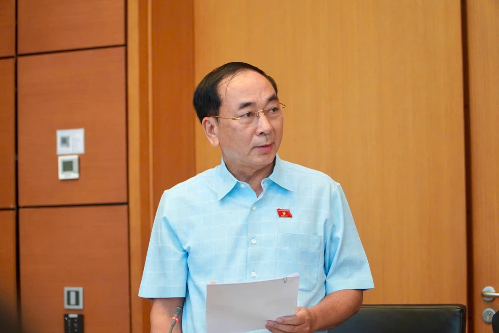ĐB Trần Quốc Tỏ (Bắc Ninh), Thứ trưởng Bộ Công an. Ảnh: LÂM NGUYÊN Tỏ.jpg
