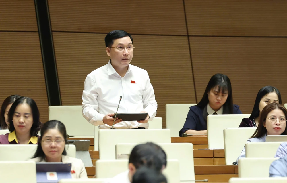 ĐB Lê Hoàng Anh (Gia Lai). Ảnh: QUANG PHÚC 1.jpg