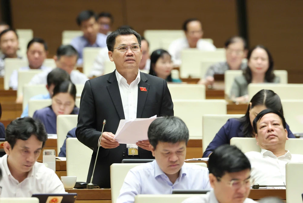 Đại biểu Dương Khắc Mai (Đắk Nông). Ảnh: QUANG PHÚC Đại biểu Dương Khắc Mai (Đắk Nông).jpg