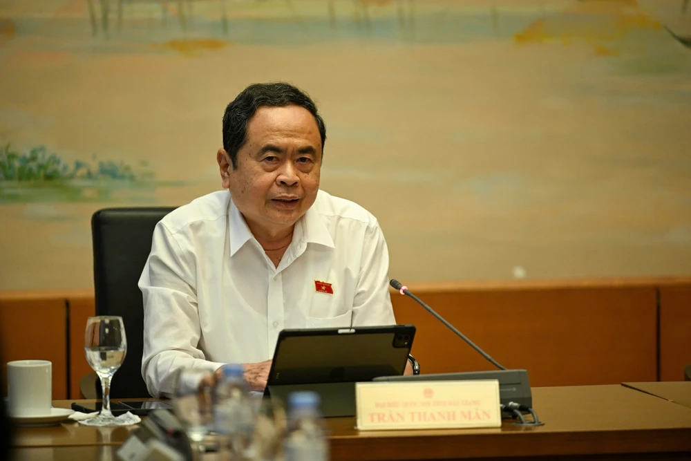 Chủ tịch Quốc hội Trần Thanh Mẫn. Ảnh: ĐỖ TRUNG 1.jpg