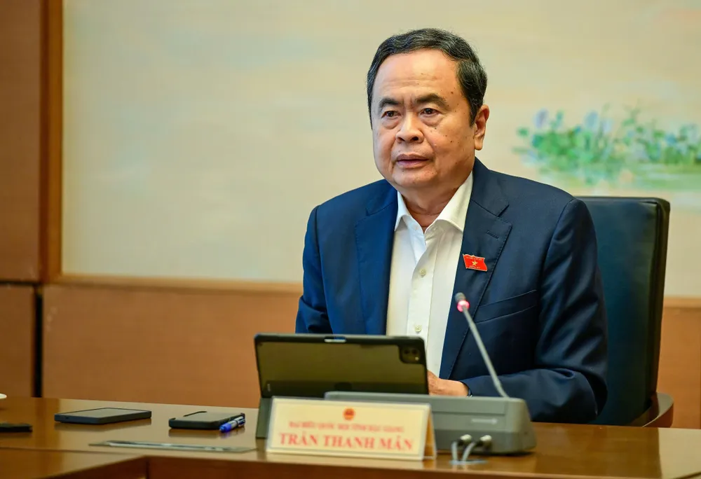 Chủ tịch Quốc hội Trần Thanh Mẫn. Ảnh: ĐỖ TRUNG 1.jpg