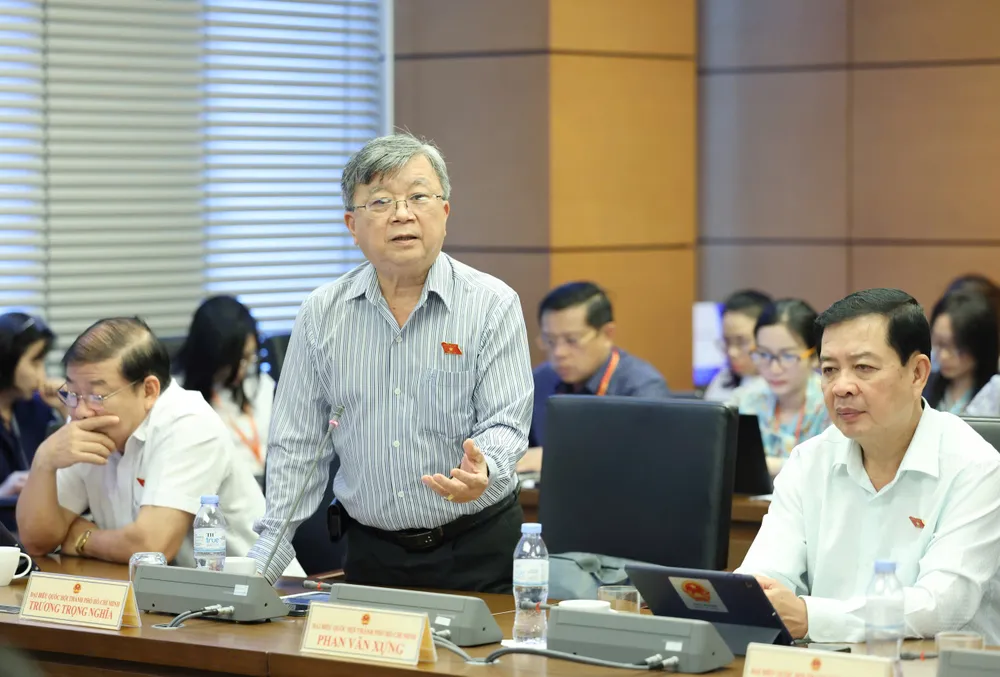 Đại biểu Trương Trọng Nghĩa (TPHCM). Ảnh: QUANG PHÚC 1.jpg