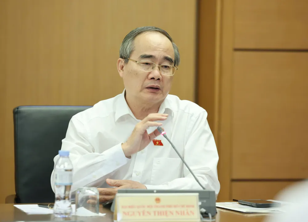 Đại biểu Nguyễn Thiện Nhân (TPHCM). Ảnh: QUANG PHÚC Đại biểu Nguyễn Thiện Nhân (TPHCM).jpg