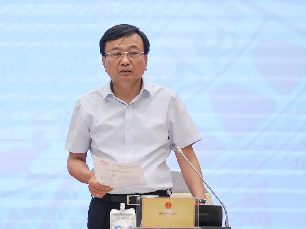 Thứ trưởng Bộ Xây dựng Nguyễn Danh Huy. Ảnh: VIẾT CHUNG Thứ trưởng Bộ Xây dựng Nguyễn Danh Huy.jpg