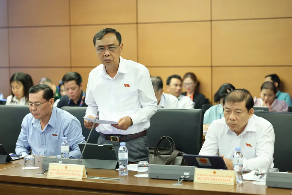 ĐB Nguyễn Minh Hoàng (TPHCM). Ảnh: QUANG PHÚC Đại biểu Nguyễn Minh Hoàng (TPHCM).jpg