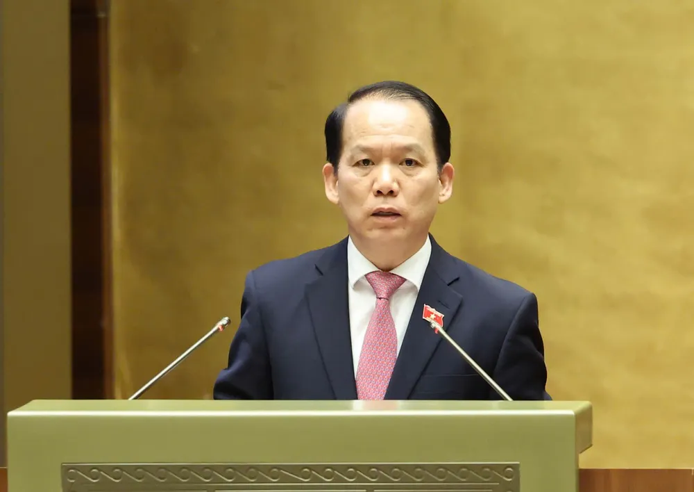 Chủ nhiệm Ủy ban Pháp luật và Tư pháp của Quốc hội Hoàng Thanh Tùng. Ảnh: QUANG PHÚC 1.jpg