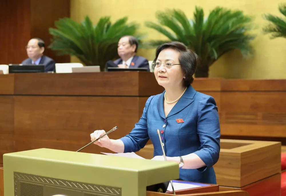 Bộ trưởng Nội vụ Phạm Thị Thanh Trà. Ảnh: QUANG PHÚC 3.jpg