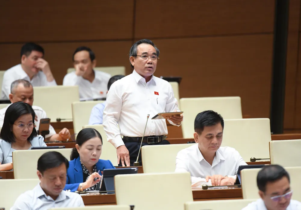 ĐB Lê Hữu Trí (Khánh Hòa). Ảnh: VIẾT CHUNG 1.jpg