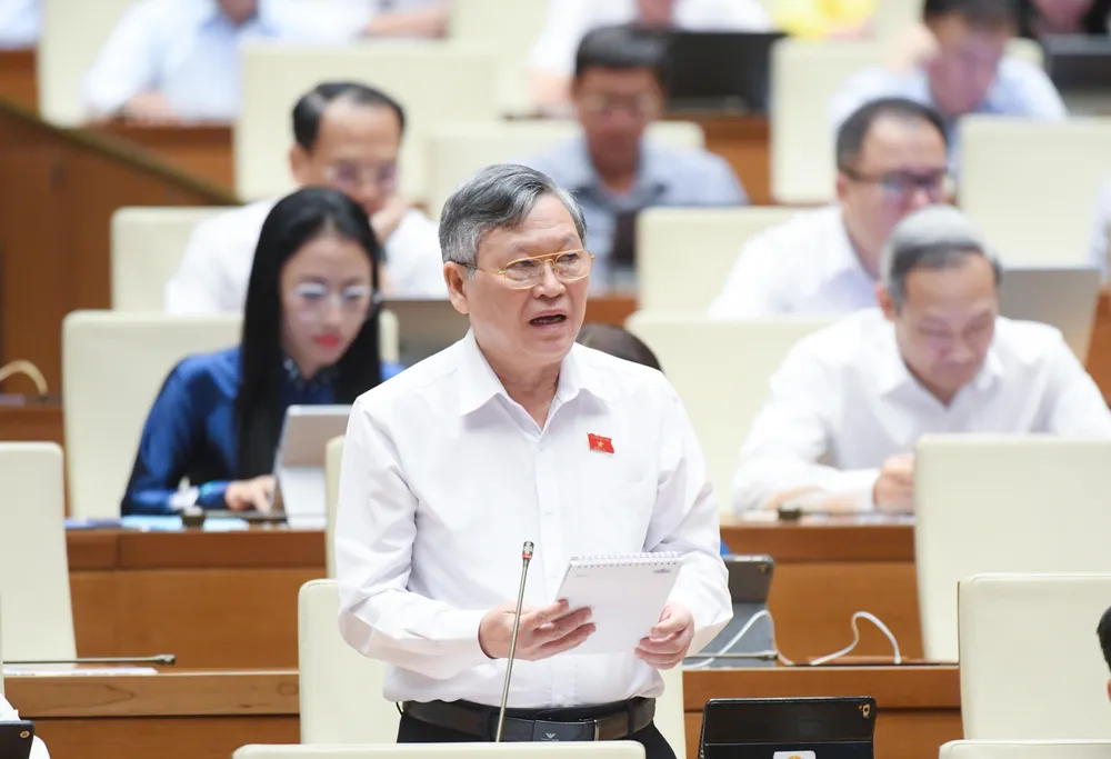 Đại biểu Tô Văn Tám (Kon Tum). Ảnh: VIẾT CHUNG Tô Văn Tám - Kon Tum.JPG
