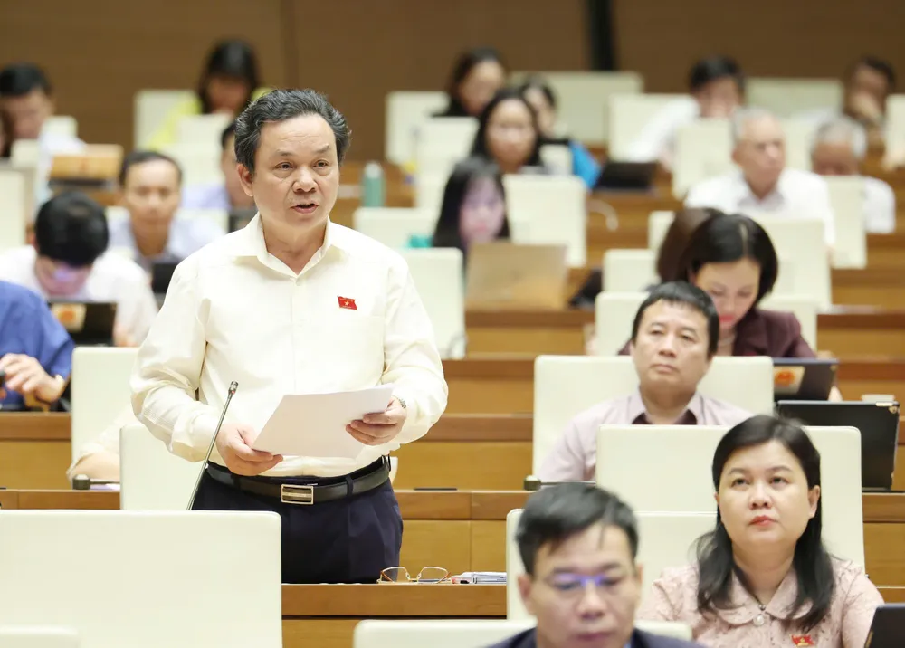 Đại biểu Hoàng Văn Cường (Hà Nội). Ảnh: QUANG PHÚC Đại biểu Hoàng Văn Cường (Hà Nội.jpg