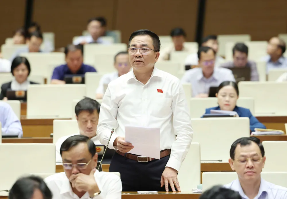 Đại biểu Nguyễn Minh Đức (TPHCM). Ảnh: QUANG PHÚC Đại biểu Nguyễn Minh Đức (TPHCM).jpg