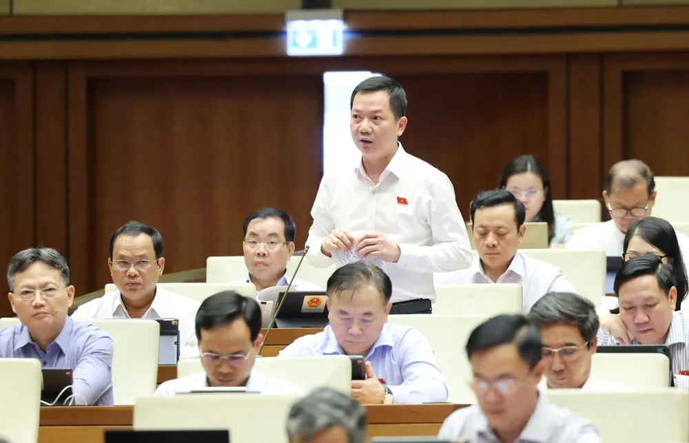 ĐB Trịnh Xuân An (Đồng Nai). Ảnh: QUANG PHÚC Đại biểu Trịnh Xuân An (Đồng Nai.jpg