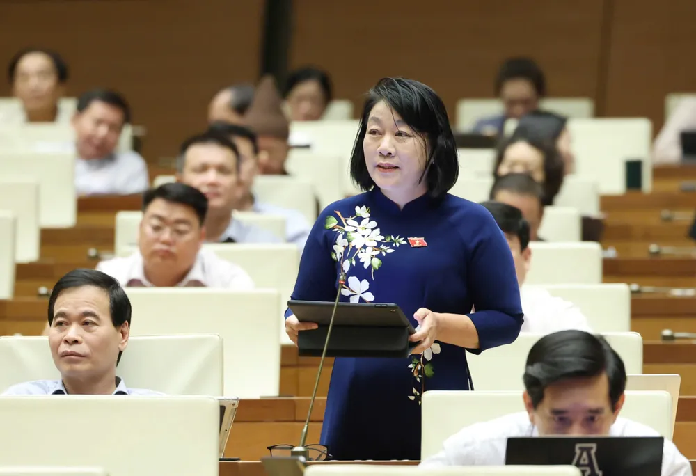 ĐB Nguyễn Thị Tuyết Nga (Quảng Bình). Ảnh: QUANG PHÚC Nga.jpg