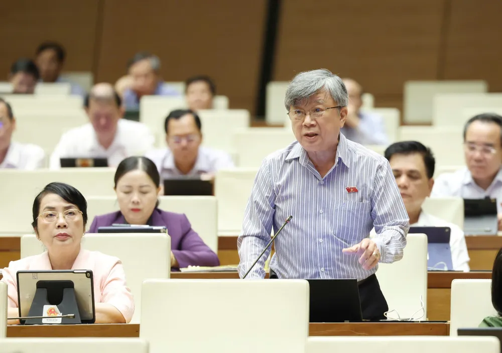 ĐB Trương Trọng Nghĩa (TPHCM). Ảnh: QUANG PHÚC n.jpg