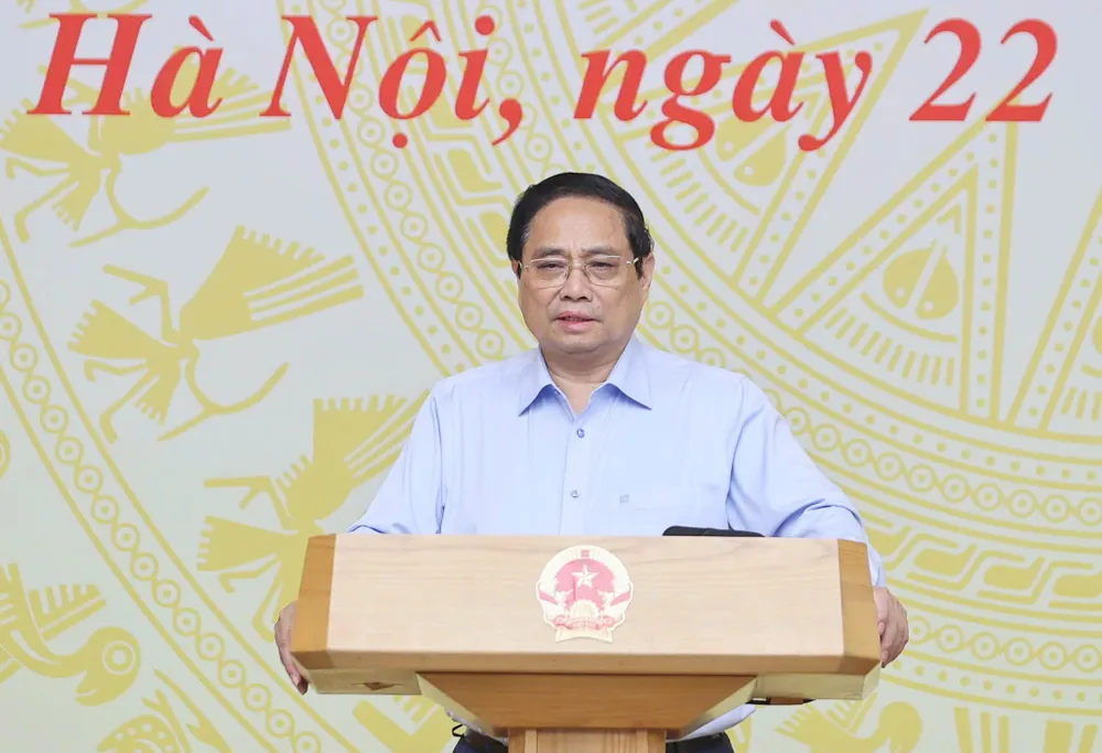 Thủ tướng Phạm Minh Chính phát biểu tại hội nghị 3.jpg