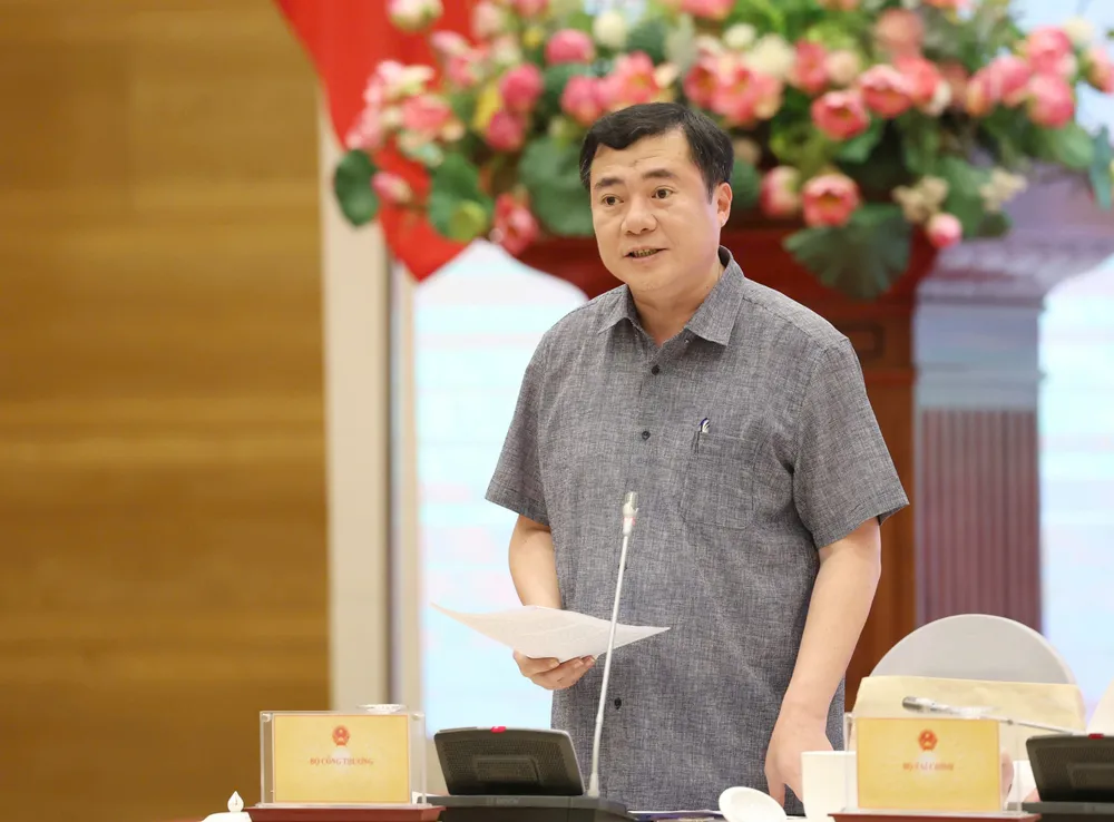 Thứ trưởng Bộ Công thương Nguyễn Sinh Nhật Tân. Ảnh: QUANG PHÚC Thứ trưởng Bộ Công thương Nguyễn Sinh Nhật Tân.jpg