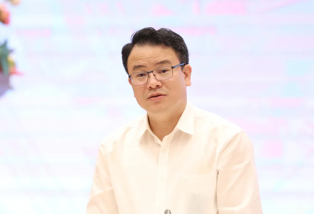 Thứ trưởng Bộ Tài chính Trần Quốc Phương. Ảnh: QUANG PHÚC Thứ trưởng Bộ Công thương Trần Quốc Phương.jpg