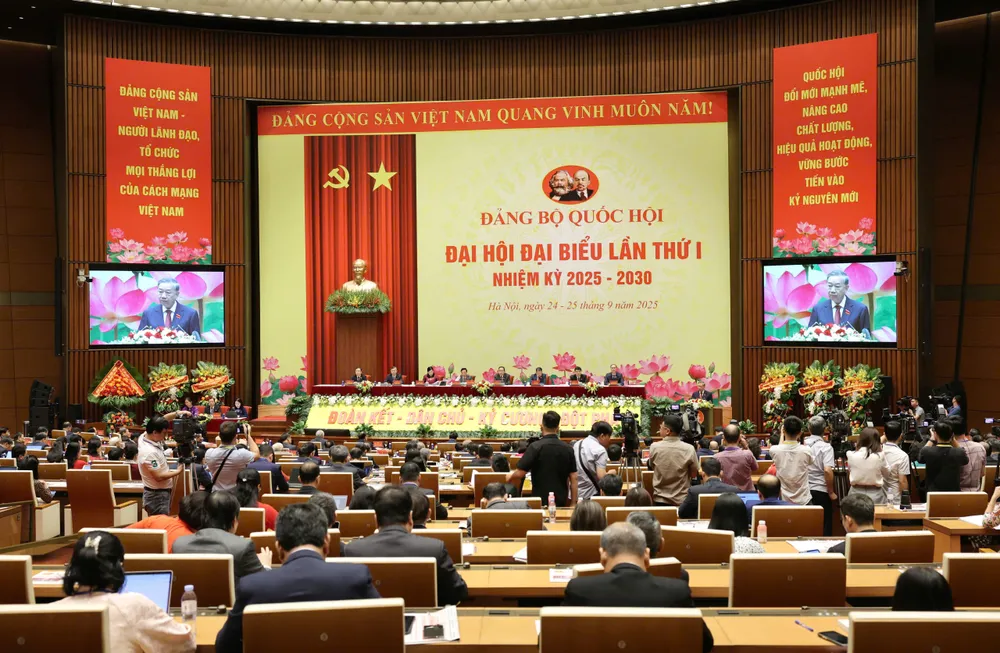 Quang cảnh đại hội. Ảnh: QUANG PHÚC 1.jpg