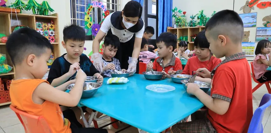 Sẽ thực hiện sắp xếp, tổ chức lại các trường mầm non, phổ thông và giáo dục thường xuyên. Ảnh minh họa