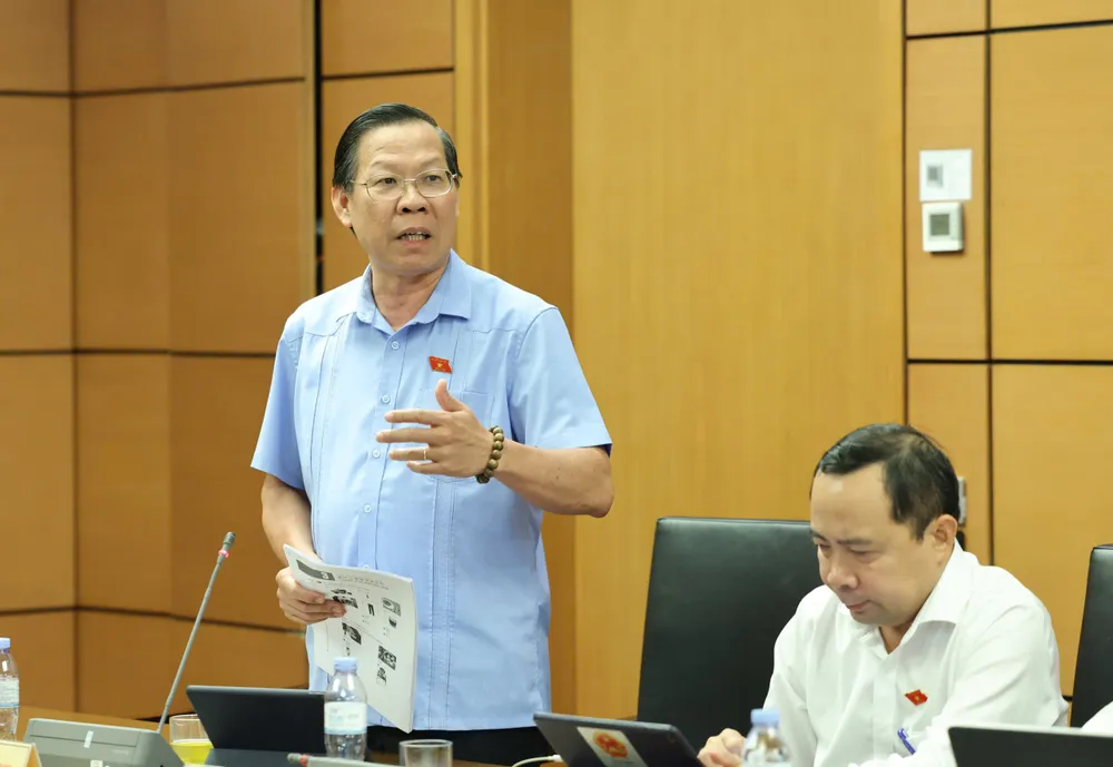 Đại biểu Phan Văn Mãi. Ảnh: QUANG PHÚC Đại biểu Phan Văn Mãi.jpg