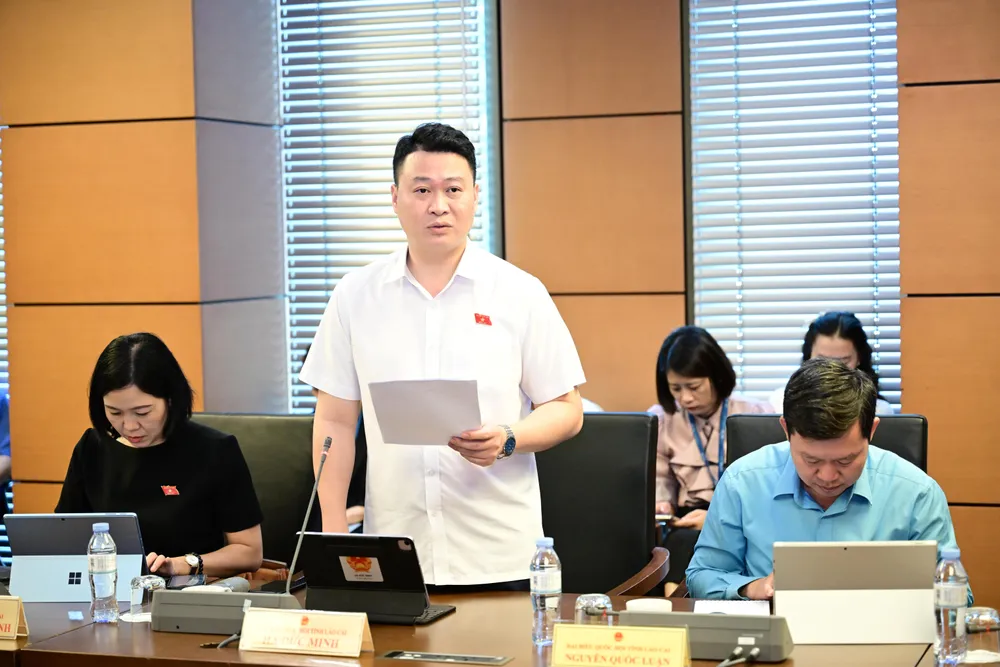 ĐB Hà Đức Minh (Lào Cai). Ảnh: ĐỖ TRUNG ĐB Hà Đức Minh (Lào Cai)..jpg