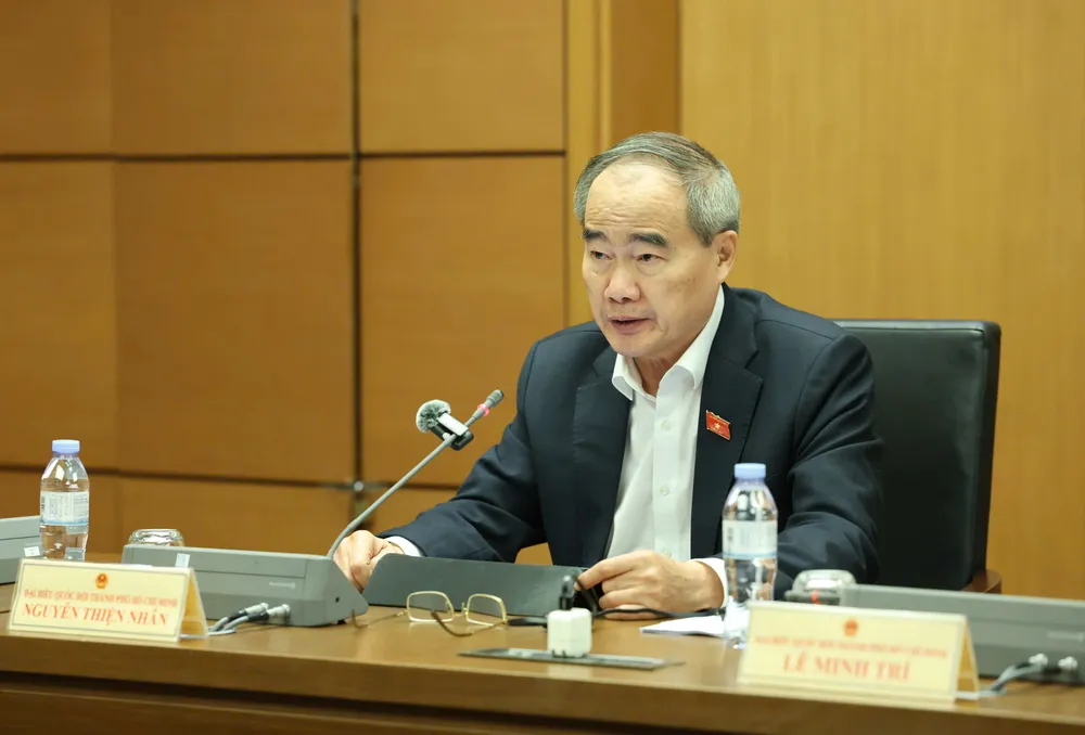 Đại biểu Nguyễn Thiện Nhân. Ảnh: QUANG PHÚC Đại biểu Nguyễn Thiện Nhân.jpg