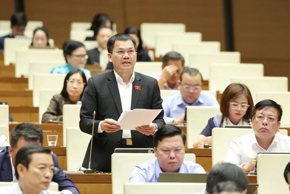 Đại biểu Dương Khắc Mai (Lâm Đồng). Ảnh: QUANG PHÚC Đại biểu Dương Khắc Mai (Lâm Đồng.jpg