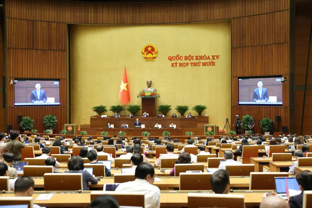 Quốc hội ngày 30-10. Ảnh: QUANG PHÚC 2.jpg