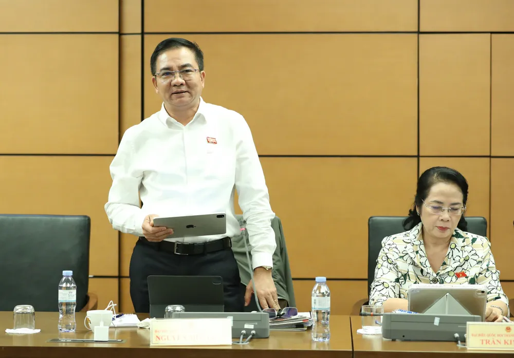 Delegatul Nguyen Minh Duc (HCMC). Foto: QUANG PHUC Đại biểu Nguyễn Minh Đức (TPHCM).jpg