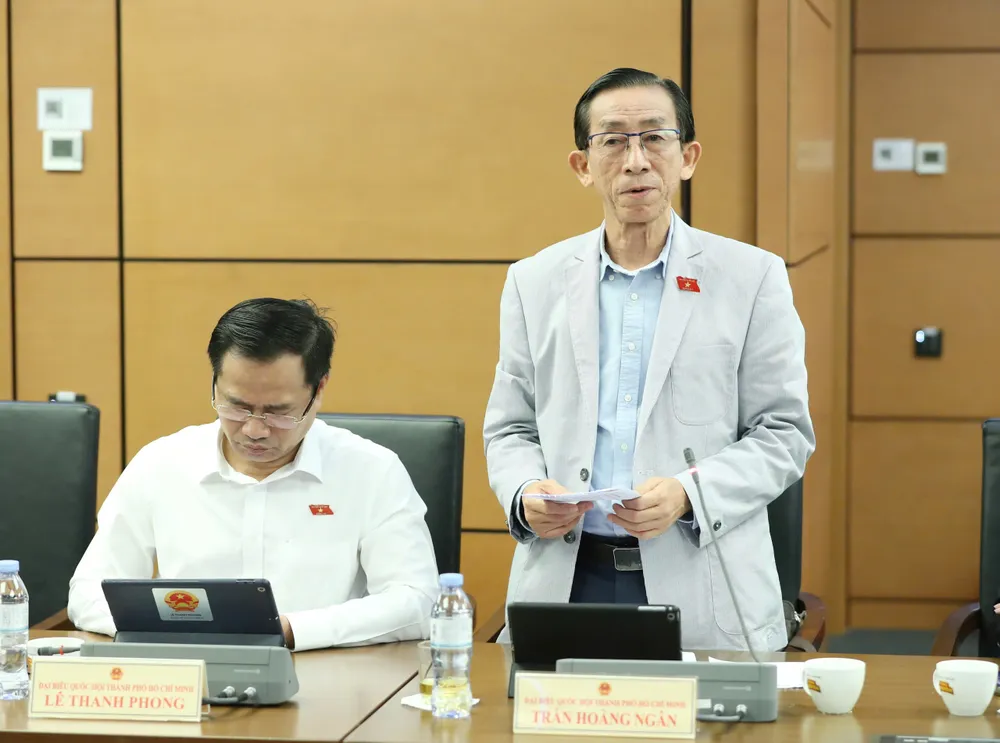 ប្រតិភូ Tran Hoang Ngan (HCMC)។ រូបថត៖ QUANG PHUC Đại biểu Trần Hoàng Ngân (TPHCM).jpg