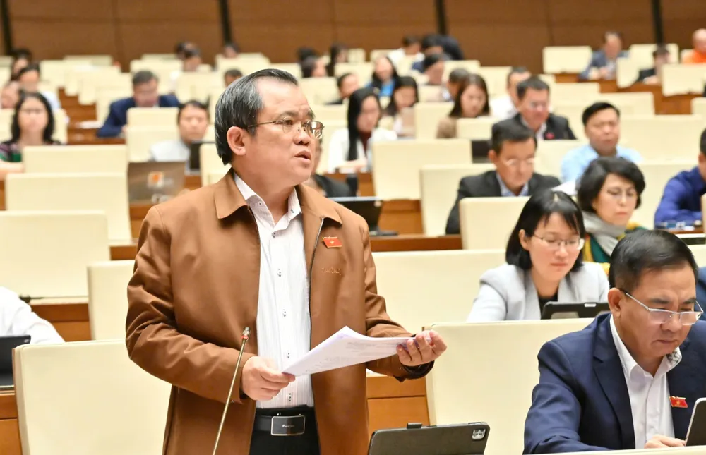 Delegasi Nguyen Tam Hung (HCMC). Foto: QUANG PHUC H.jpg