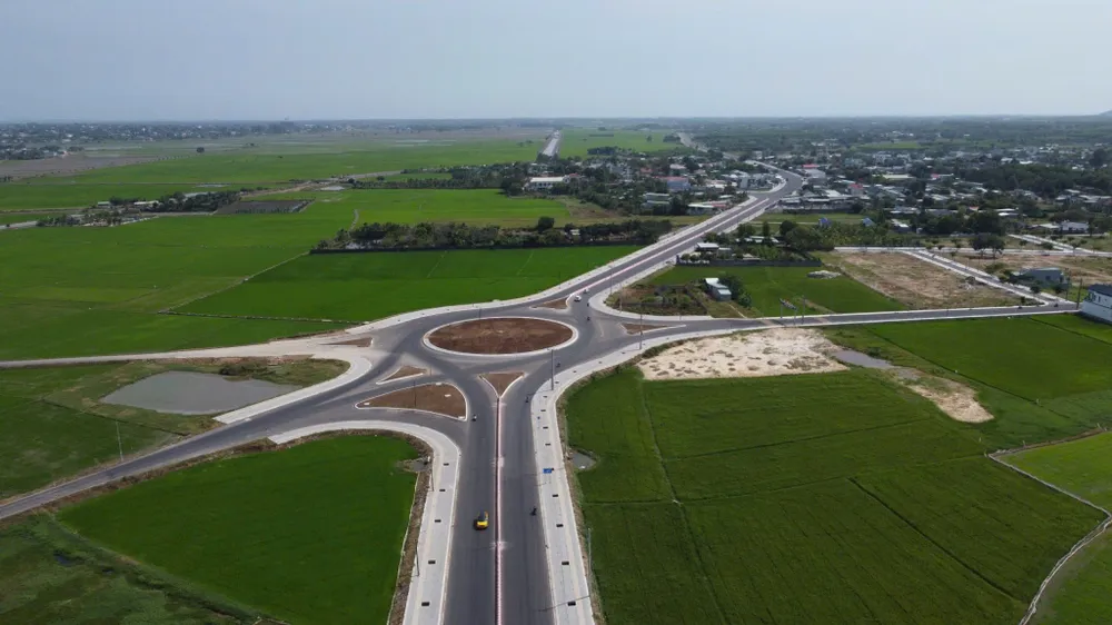 Một góc khu dân cư Tam Phước (xã Long Đất, TPHCM). Ảnh: QUANG VŨ